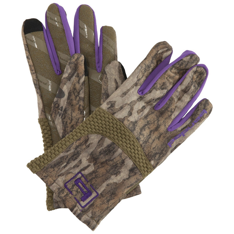 Banded Women's Soft Shell Glove in Mossy Oak Bottomland Color